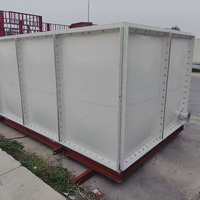 Réservoir d'eau de qualité alimentaire GRP FRP HUILI, durée de vie de 20 ans, 5000 litres, 15000 gallons, garantie 1 an, 100-500 m³