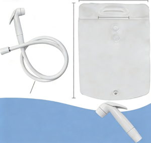 Borsa doccia da campeggio OEM 10L, borsa doccia in PVC per esterni, escursioni e campeggio - Product Image 4