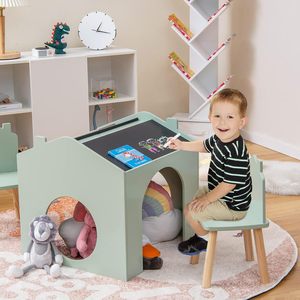 Wooden Kids Table Set <b>Toddler</b> and <b>Chairs</b> - Product Image 4