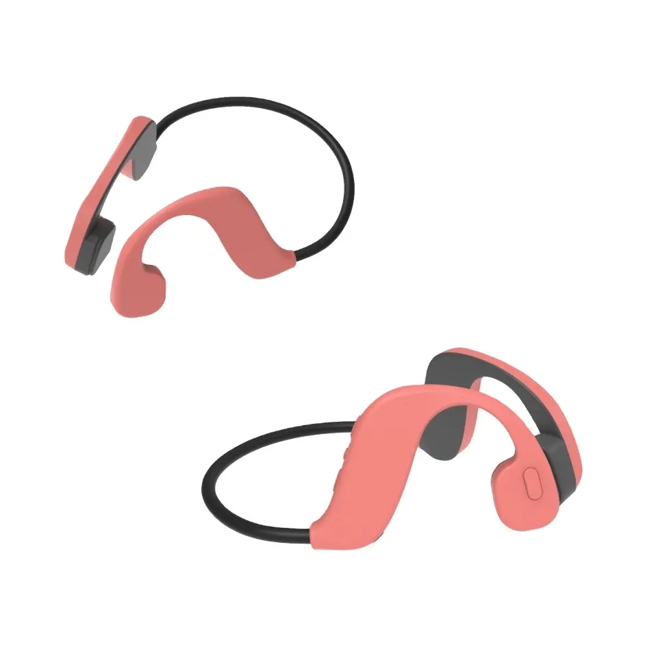 Y8 Headphone Konduksi Tulang 32G, Headset Menyelam MP3 Tahan Air dengan Telinga Terbuka 5.0 Musik Stereo IPX8