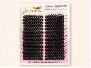 Cils en éventail faits à la main DIY, <span class=keywords><strong>volume</strong></span> intense 10D-20D pour cils en grappe, étiquette privée personnalisée, faux cils en vison - Product Image 5