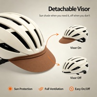Casque de vélo réglable, respirant, pour le VTT et la route, pour adultes, hommes et femmes
