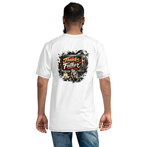 T-shirt da uomo in jersey compresso con stampa serigrafica - Maglietta di design - Product Image 3