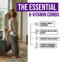 LIFEWORTH Soutient l'humeur L Methyl Folate Vitamines B12 5-MTHF Gouttes liquides Saveur de baies