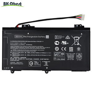 Batterie de remplacement pour ordinateur portable Li-ion rechargeable en gros 11,55 V 3615 mAh <span class=keywords><strong>SE03XL</strong></span> pour <span class=keywords><strong>HP</strong></span> Pavilion série 14 - Product Image 1