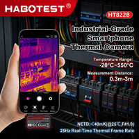 Caméra thermique infrarouge portable HABOTEST HT822B, imageur thermique industriel pour la détection de points chauds et les tests de température