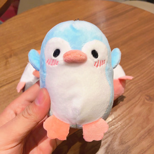 Bán buôn thiết kế mới dễ thương sang trọng chim cánh cụt Keychain Kawaii chim cánh cụt sang trọng Đồ chơi động vật Keychain túi quyến rũ Mặt dây chuyền móc chìa khóa mềm - Product Image 6