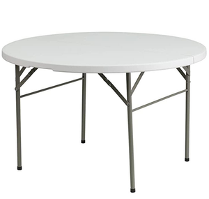 <span class=keywords><strong>Mesa</strong></span> Plegable <span class=keywords><strong>Redonda</strong></span> ZDZ-10 de Varios Tamaños (4 pies, 5 pies, 6 pies) Ideal para Restaurantes, Servicios de Catering y Alquiler - Product Image 6