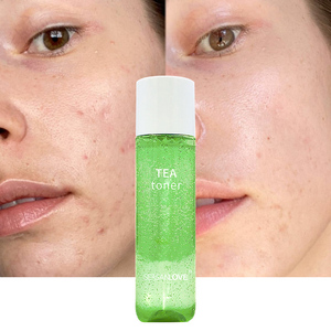 100% beauté naturelle eau hydratante soins du visage thé vert tonique pour le visage l'acide glycolique ordinaire 7% toner exfoliant - Product Image 1