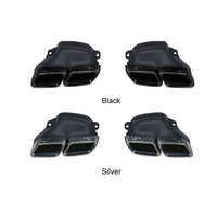 Kits de carrosserie pour voiture, pare-chocs arrière, diffuseur arrière avec tuyau d'échappement pour Mercedes Benz Classe GLE W166, mise à niveau vers GLE63 2016-2019