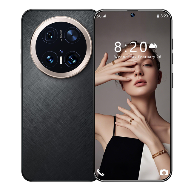 Macro Vision 7.3 Inch 5G Smartphone Mate 70 Pro 16GB+1TB Memory Android 14 72+108MP Beauty Camera HD Screen CDMA Technology