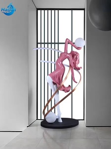 Lámpara <span class=keywords><strong>de</strong></span> Pie Creativa con Forma <span class=keywords><strong>de</strong></span> Bailarina RGB, Iluminación Interior para Clubes y Salones, Maniquíes, Lámpara <span class=keywords><strong>de</strong></span> Pie Femenina - Product Image 4