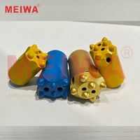Mèche filetée conique OEM 6 boutons 34mm pour perceuse à roche 7 degrés 70mm de longueur Matériau en chrome utilisé pour les pièces minières