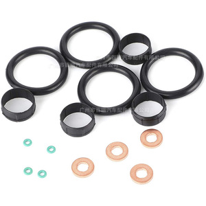 Kit d'étanchéité des injecteurs de carburant pour systèmes japonais, américains et allemands, nouvelles pièces de rechange en plastique - Product Image 2