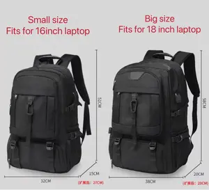 2024 New Arrival Wholesale Multi-function Fashion 18 Inch Laptop Travel Man Unisex Hiking Sport Extra-large Backpack Luggage Bag