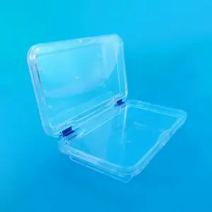 Scatola in plastica trasparente con pellicola per protesi dentarie, corone e orologi - Product Image 1