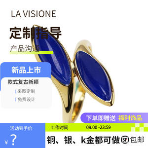 Anillo de Plata 925 Personalizado con Piedras Preciosas, Artesanía Italiana, Estilo Artístico Vintage, Joyería de Aniversario para Mujer con Cristal y Diamantes de Imitación - Product Image 5