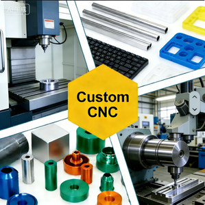 Pièces usinées sur mesure en aluminium, acier inoxydable, acier et laiton de haute précision, pièces tournées CNC - Product Image 1