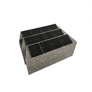 Proveedores y fabricantes de nichos de columbario de granito, 2 nichos de columbario de granito gris + columbario con puertas negras - Product Image 4