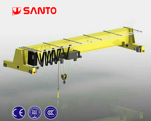 Euro LD dầm đơn trên không cần cẩu từ nhà của cần cẩu cabin an ninh cao + người dùng điều khiển từ xa-thân thiện - Product Image 1