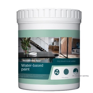 Échantillon gratuit Application facile <span class=keywords><strong>Peinture</strong></span> à base d'eau pour <span class=keywords><strong>bois</strong></span> pour la rénovation de meubles solides Réparation de placards Changement de couleur des portes Revêtement liquide - Product Image 1