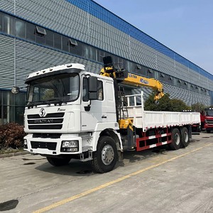 Grue montée sur camion Shacman 6x4 12 tonnes 14 tonnes multifonctionnelle à bras droit de haute qualité - Product Image 4