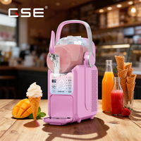 Slush, softijs & melk maker 2-in-1 huishoudelijke machine, draagbaar formaat, multifunctioneel voor bevroren dranken, fruit & milkshakes