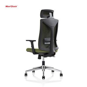 Chaise de bureau avec siège d'appui-tête réglable Curseur inclinable chaise ergonomique Executive Oficina Executive Ceo <span class=keywords><strong>Ergo</strong></span> chaise de bureau - Product Image 4