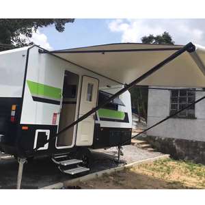 <span class=keywords><strong>Toldo</strong></span> <span class=keywords><strong>Enrollable</strong></span> Motorizado para Autocaravana de 15 pies, Diseño Americano, Impermeable, Resistente a los Rayos UV, Tela de Vinilo, Marco de Aleación de Aluminio - Product Image 2