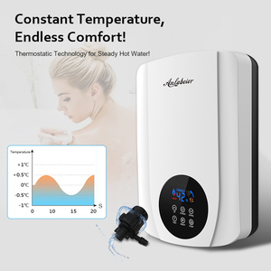 เครื่องทำน้ำอุ่นแบบปั๊ม 5500W 30W 24V พร้อมระบบป้องกันไฟรั่ว ELCB ป้องกันการไหม้แห้ง ป้องกันความร้อนเกิน ควบคุมอุณหภูมิคงที่ จากโรงงานโดยตรง - Product Image 6