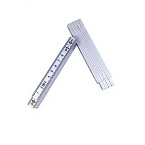 Regla plegable de plástico de 100 cm con anillo metálico para medir y como regalo - Product Image 3