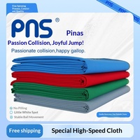 Nappe de billard PNS - Fantasy Nine-Ball Quick Cloth, couleurs bleu/rouge/vert, fournitures de billard Kailun & Nibu