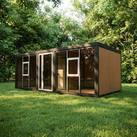 Maisons préfabriquées en acier léger, vente directe fournisseur d'or, maisons de luxe isolées en kit avec salle de bain indépendante