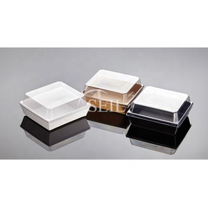 SL P143 desechable contenedor de Alimentos/contenedor de alimentos para llevar/grado de alimentos de embalaje de papel - Product Image 1