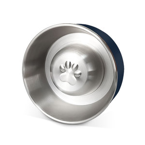 Wholesale Custom Logo <strong>Dog</strong> Water <strong>Bowl</strong> Luxury Elevated Cat <strong>Dog</strong> Food <strong>Bowl</strong> Non- Slip Metal <strong>Dog</strong> <strong>Bowl</strong> With Slow Feeder - Product Image 4
