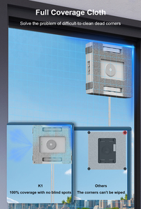 Robot nettoyeur de <span class=keywords><strong>vitres</strong></span> <span class=keywords><strong>professionnel</strong></span> OEM ODM, <span class=keywords><strong>prix</strong></span> d'usine, <span class=keywords><strong>nettoyage</strong></span> automatique intelligent pour hôtel, utilisation en extérieur - Product Image 4