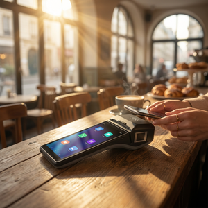 Terminal de point de vente multifonctionnel 4G WIFI avec imprimante 58 mm, 2+32 Go, terminal de point de vente mobile sans fil portable Z500 - Product Image 2