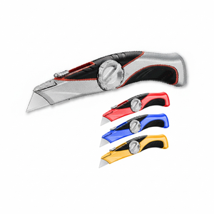 Couteau utilitaire à lame fixe multi-usages de 7 pouces, facile à ouvrir, robuste, couteaux de toiture, adaptés pour le sol, le tapis, coupe-boîte concave - Product Image 4