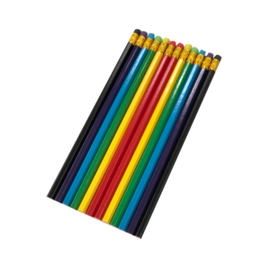 Gói Hộp Giấy Kraft Graphite #<span class=keywords><strong>2</strong></span> HB Số <span class=keywords><strong>2</strong></span> Bộ Bút Chì Gỗ Lục Giác Cho Trẻ Em Nhiều Màu - Product Image 5