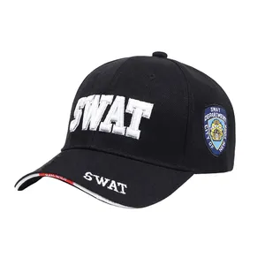 Topi terik matahari kasual, topi bisbol Swat 3d olahraga luar ruangan, tabir surya, pakaian nyaman