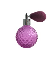 Bouteille de parfum d'atomiseur rechargeable vide de haute qualité de 50 ml 100ml avec la pompe d'airbag de couleur différente