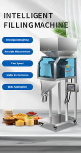 Machine de remplissage de granulés 100g à pesage unique pour fèves de mungo et châtaignes, avec vis doseuses, <span class=keywords><strong>prix</strong></span> usine - Product Image 2