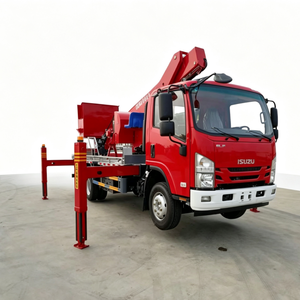 Véhicule de travail aérien ISUZU 4X2 18m, très demandé, avec nacelle isolée de 17m, machine de levage en stock - Product Image 1