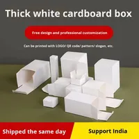 Boîte d'emballage en carton ondulé épais pour outils cosmétiques, impression flexographique, forme personnalisable, petite série