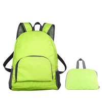 Mochila Plegable Impermeable de Estilo Coreano para Exteriores, con Cierre de Cremallera, Personalizable con Logotipo, Multifuncional