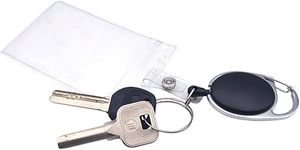 Listo para enviar: Carrete retráctil resistente con mosquetón y llavero para tarjetas de identificación, llavero, regalo para personal de oficina y enfermeras (RTS) - Product Image 6
