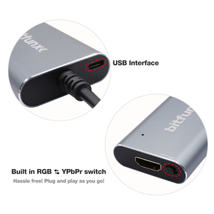 Convertidor Bitfunx de PS2 a HDMI para Consolas de Juegos PS2 PS1 PlayStation 1/2 con Interruptor RGB a <span class=keywords><strong>YPbPr</strong></span>, Accesorios para Juegos Retro - Product Image 3