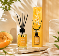 Diffuseur à bâtonnets 100 ml – Parfum d'ambiance de luxe pour la maison – Huile parfumée – Bouteille en verre haut de gamme – Désodorisant longue durée pour la pièce – Cadeau pour homme