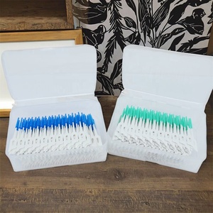 All'ingrosso Silicone antibatterico gomma interdentale, Silicone per uso alimentare, setole morbide per bocche sensibili - Product Image 1