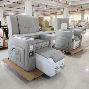 เก้าอี้นวดเท้าไฟฟ้า Kisen 110v/220v พร้อมระบบนวดน้ำร้อน-เย็น ปรับเอนได้ มีพนักพิง ลดราคา - Product Image 6